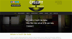 Desktop Screenshot of crossfitoakharbor.com